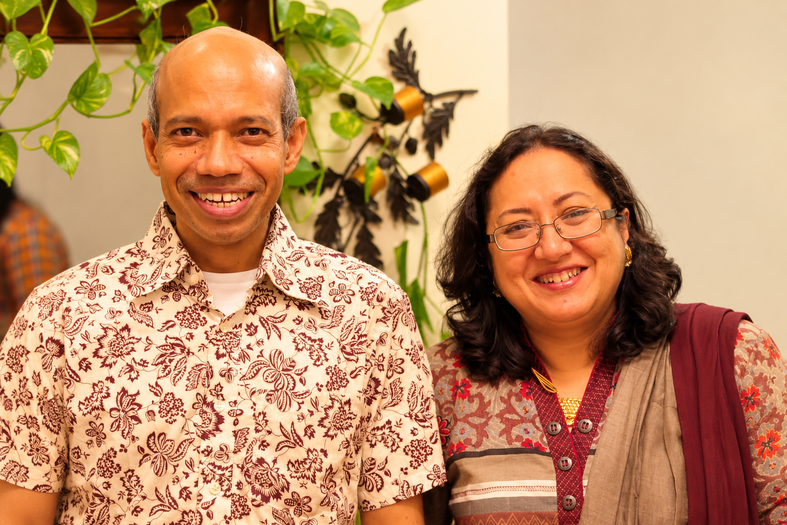 Mohammad Taher and Shahneela Chowdhury