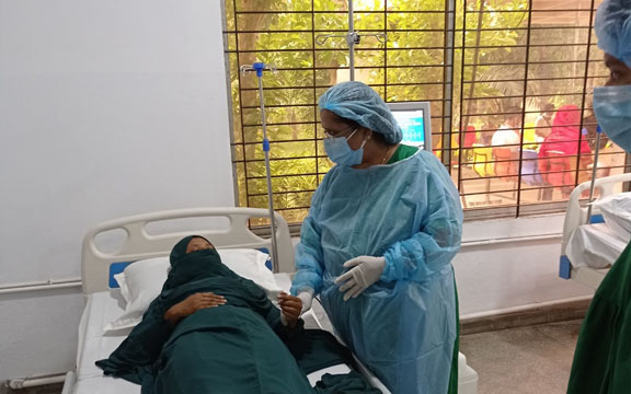 Sahera Hasan Memorial Hospital in Manikganj - A 20-bed rural healthcare facility providing free maternal care and emergency services
